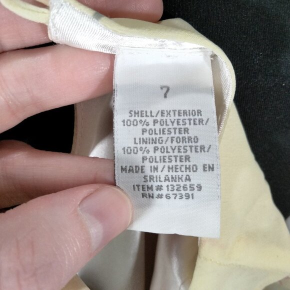 Vtg Y2K Asymmetrical Dress XS Floral Fairy Whimsical Pastel Coquette Romantic - Picture 8 of 9